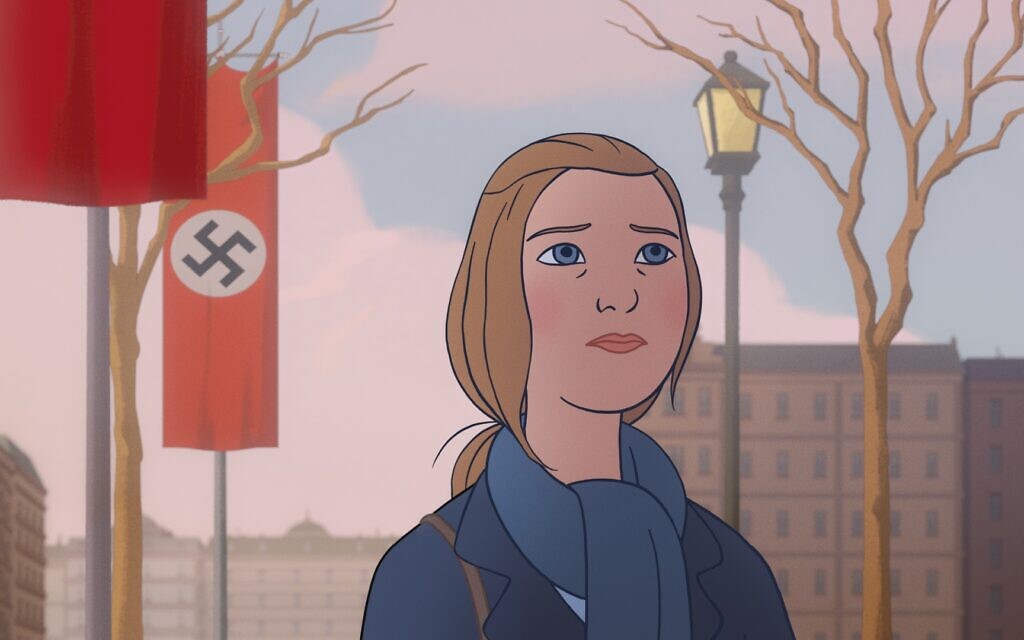 Charlotte gathers her nerves before her entrance exam to Vereinigte Staatsschulen für freie und angewandte Kunst (United State Schools for Pure and Applied Arts) in Berlin. (Good Deed Entertainment)