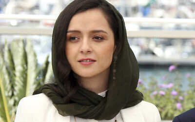 Actress Taraneh Alidoosti during a photo call for the film "Forushande" (The Salesman) at the 69th Cannes Film Festival, May 21, 2016. (AP Photo/Joel Ryan)