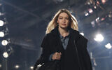 Gigi Hadid during the Fashion Week in Paris, March 3, 2022. (Vianney Le Caer/Invision/AP)