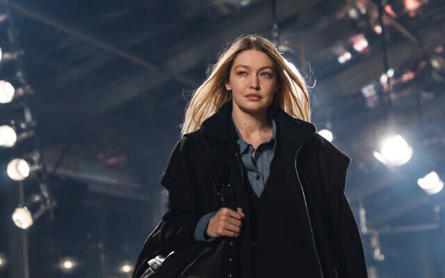Gigi Hadid during the Fashion Week in Paris, March 3, 2022. (Vianney Le Caer/Invision/AP) Gigi Hadid during the Fashion Week in Paris, March 3, 2022. (Vianney Le Caer/Invision/AP)