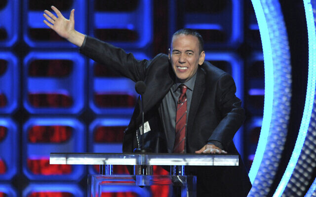 Gilbert Gottfried performs at the Comedy Central 'Roast of Roseanne' in Los Angeles, on August 4, 2012. (John Shearer/Invision/AP, File) Gilbert Gottfried performs at the Comedy Central 'Roast of Roseanne' in Los Angeles, on August 4, 2012. (John Shearer/Invision/AP, File)