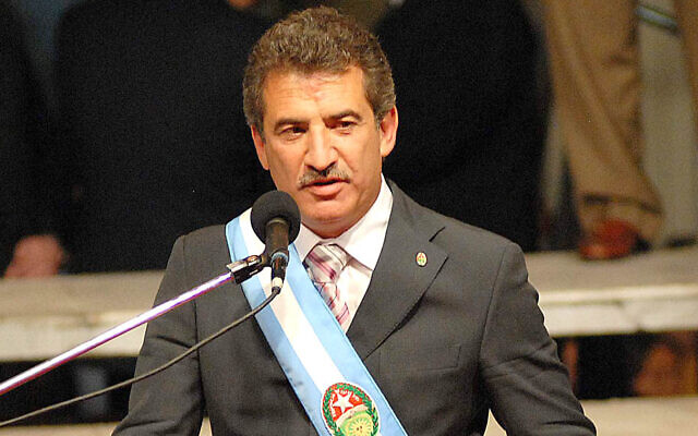 Sergio Uribarri in 2007 (Secretaría de Comunicación del Gobierno de Entre Ríos/Wikimedia commons)
