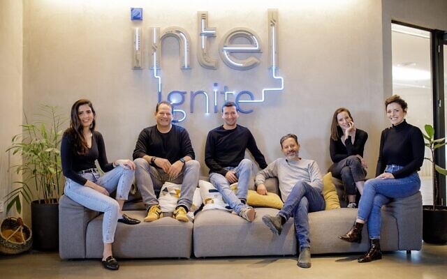 The Intel Ignite team in Tel Aviv. (Omer Hacohen)