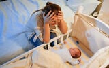 Illustrative image of a mother with postnatal depression (iStock by Getty Images)