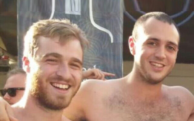 Eytam Magini (left) and Tomer Morad (right) who were killed in a Tel Aviv terrorist shooting attack on April 7, 2022. (Social media)