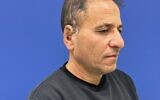 A patient who received reconstructive surgery of the ear at Shaare Zedek Medical Center in Jerusalem. (Courtesy)