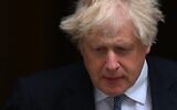 Britain's Prime Minister Boris Johnson leaves from 10 Downing Street in central London on May 25, 2022, to attend the weekly session of Prime Minister's Questions (Daniel LEAL / AFP)