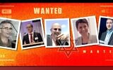 Five Israelis that Iran's Fars agency says could be targeted by the regime, May 29, 2022 (Courtesy)