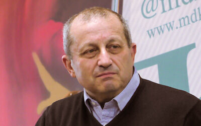 Russian-born former Israeli diplomat Yaakov Kedmi in Moscow in 2017. (Wikipedia CC-BY-SA-4.0)