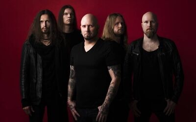 Finnish metal band Swallow the Sun will return to perform on May 21, 2022 in Israel (Courtesy Jussi Portraits)