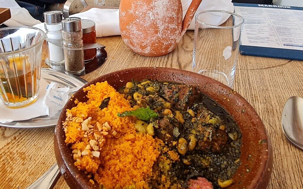 Mabrouk serves 'Sephardic dishes with a modern French twist.' (Cnaan Liphshiz/ JTA)