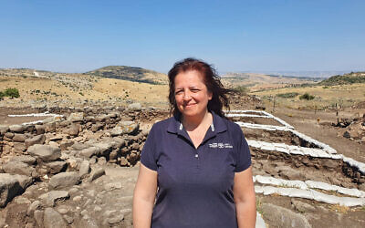 Dr. Amani Abu-Hamid of the Israel Antiquities Authority. (Miri Bar, Israel Antiquities Authority)