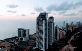 The central city of Netanya and the Mediterranean Sea, December 2020 (Alexey Firsov via iStock by Getty Images)
