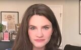 Former head of Department of Homeland Security disinformation board Nina Jankowicz, May 19, 2022 (Screen grab/CBS)