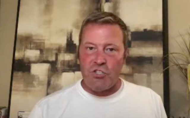Robert Regan was the Republican nominee for the state House seat in Michigan's 74th district in 2022. (Screenshot from YouTube via JTA) Robert Regan was the Republican nominee for the state House seat in Michigan's 74th district in 2022. (Screenshot from YouTube via JTA)