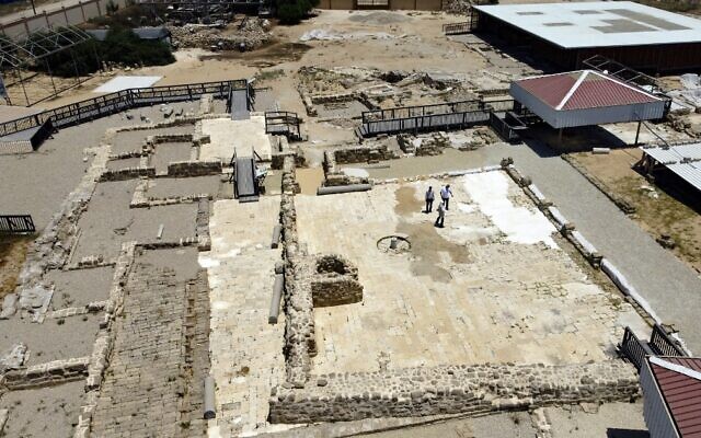 A picture shows a view of the archaeological site of Saint Hilarion in the center of the Gaza Strip, on June 8, 2022. (MAHMUD HAMS / AFP) A picture shows a view of the archaeological site of Saint Hilarion in the center of the Gaza Strip, on June 8, 2022. (MAHMUD HAMS / AFP)