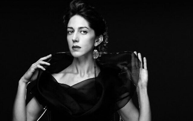 Iranian actress and director, awarded Best Actress at the Cannes Film Festival 2022, Zar Amir Ebrahimi, poses during a photo session in Paris on June 21, 2022. (Photo by JOEL SAGET / AFP)