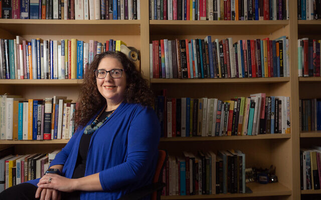 Jodi Eichler-Levine, a professor of religion studies at Lehigh University, encountered antisemitic harassment after one of her Twitter threads about Disney went viral. (Courtesy of Eichler-Levine/ via JTA)