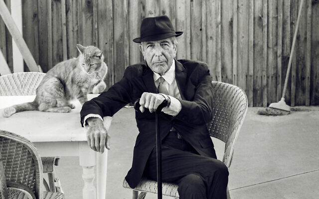 Leonard Cohen, singer and songwriter, at home in Los Angeles, California, September 2016. (Graeme Mitchell - Redux/ Courtesy of Sony Pictures Classics)