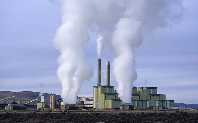 Steam billows from a coal-fired power plant, November 18, 2021, in Craig, Colorado. (AP Photo/Rick Bowmer, File) Steam billows from a coal-fired power plant, November 18, 2021, in Craig, Colorado. (AP Photo/Rick Bowmer, File)