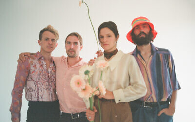 Big Thief (from left to right): Buck Meek, Max Oleartchik, Adrianne Lenker and James Krivchenia. (Alexa Viscius)