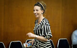 MK Idit Silman at the Knesset on June 6, 2022. (Yonatan Sindel/Flash90)