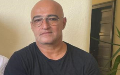 Dudi Ashkenazi, an Israeli citizen arrested while vacationing with his wife Racheli on Kos Island, Greece. (Courtesy)