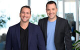Perimeter 81 founders Sagi Gidali, left and Amit Bareket, right. (Courtesy/Perimeter 81)