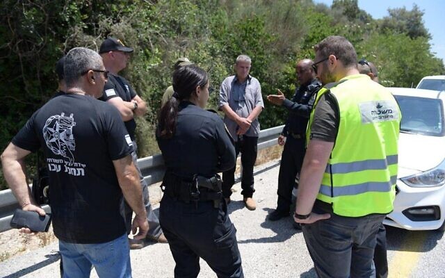 Israel Police conduct search for Sapir Nachum, 24, who has been missing since Thursday, June 5, 2022. (Israel Police) Israel Police conduct search for Sapir Nachum, 24, who has been missing since Thursday, June 5, 2022. (Israel Police)