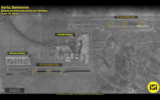 This photo released by ImageSat International on June 10, 2022, shows Syria's Damascus International Airport after an airstrike attributed to Israel (ImageSat International)