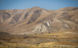 Illustrative image of the Jordan Valley, on June 14, 2020. (Yonatan Sindel/Flash90)