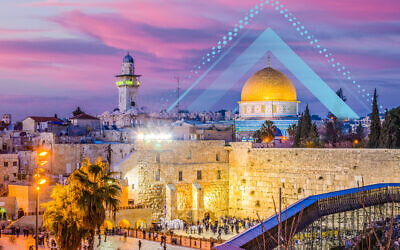 The view of the Western Wall (Kotel) and the Temple Mount with the Dome of the Rock and the Dormition Abbey's Bell Tower behind brings together all three monotheistic faiths in the
heart of Jerusalem.