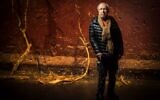 British theater and film director, playwright and actor Peter Brook poses during a photo session at the Bouffes du Nord theatre in Paris, February 27, 2018. (Lionel BONAVENTURE / AFP)