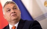 Hungary's Prime Minister Victor Orban attends a joint press conference with Austria's Chancellor Karl Nehammer at the Federal Chancellery during Orban's official visit to Austria in Vienna, Austria, July 28, 2022. (Alex Halada/AFP)
