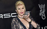 Socialite Ivana Trump attends the Angel Ball, hosted by Gabrielle's Angel Foundation for Cancer Research, at Cipriani Wall Street in New York, Oct. 23, 2017. (Evan Agostini/Invision/AP)