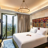 A typical room in Brown Jerusalem (courtesy Brown Hotels)