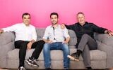 AI21 founders (from right to left): Prof. Yoav Shoham, Ori Goshen, and Prof. Amnon Shashua. (Roei Shor Photography)