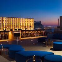 Haiku Skybar on the roof of Lighthouse Tel Aviv (courtesy Brown Hotels)