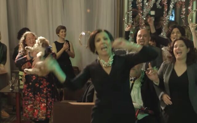 Meretz chair Zehava Galon appears in a campaign video ahead of the 2015 election. (Screen capture/YouTube) Meretz chair Zehava Galon appears in a campaign video ahead of the 2015 election. (Screen capture/YouTube)