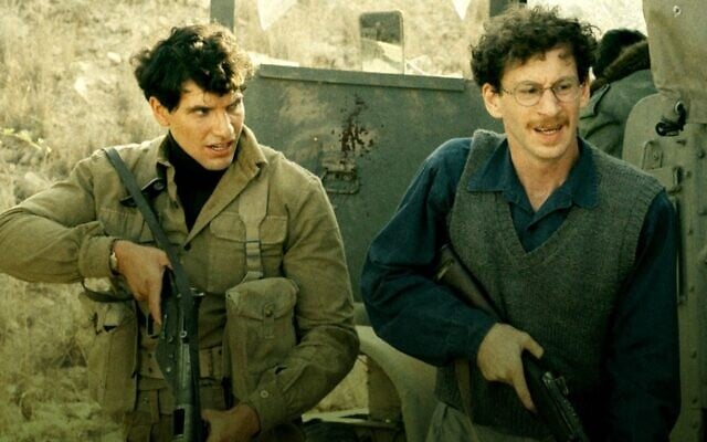 Actors playing Israeli soldiers guarding Kibbutz Nitzanim in the Israeli war film 'Image of Victory.' (Netflix) Actors playing Israeli soldiers guarding Kibbutz Nitzanim in the Israeli war film 'Image of Victory.' (Netflix)
