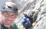 An undated photo shows Yonatan Tarango, an Israeli killed during a wingsuit jump in Italy's Alps on July 21, 2022 (Courtesy)