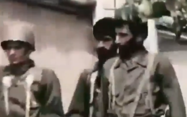 A screenshot from an undated video showing Ahmad Motevasselian, military attache of the Iranian embassy in Beirut, right, who is one among four Iranian officials who went missing in Lebanon during the country's war with Israel in 1982. (Screenshot/Twitter) A screenshot from an undated video showing Ahmad Motevasselian, military attache of the Iranian embassy in Beirut, right, who is one among four Iranian officials who went missing in Lebanon during the country's war with Israel in 1982. (Screenshot/Twitter)