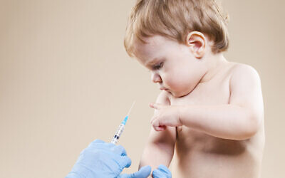 Illustrative image: a young child receives a vaccine. (dimamorgan12 via iStock by Getty Images)