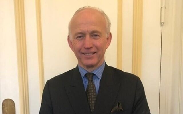 Deputy head of mission at the British Embassy in Iran, Giles Whitaker. (Courtesy)