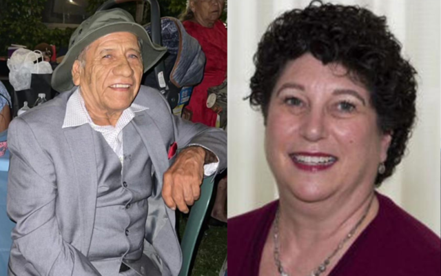 Nicholas Toledo, 78, left, a father of eight and a grandfather, and Jacki Sundheim, right, a North Shore Congregation Israel staffer, who were killed in the shooting attack on an Independence Day parade on July 4, 2022. (Courtesy)