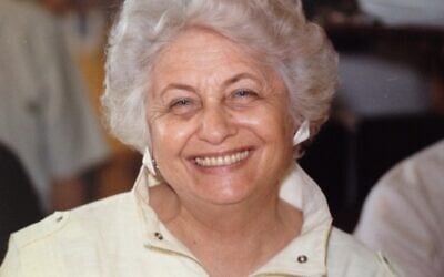Tamar Eshel, pictured when serving on the board of the Bezalel arts academy in 1991 (Family photo, via Wikipedia)