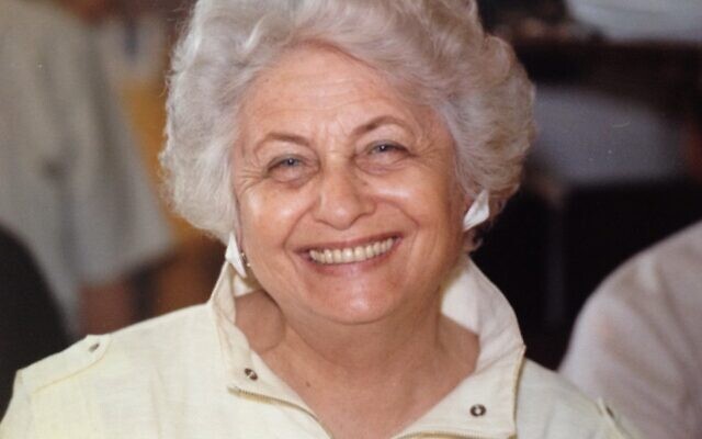 Tamar Eshel, pictured when serving on the board of the Bezalel arts academy in 1991 (Family photo, via Wikipedia)