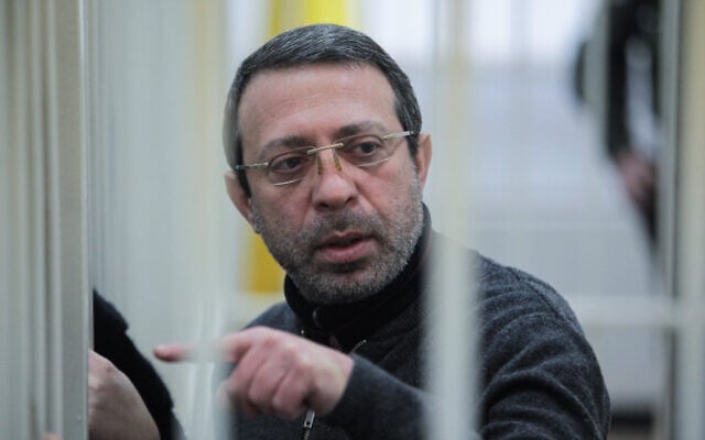 Hennady Korban attends a hearing in his corruption trial in Kyiv, Ukraine, January 25, 2016. (Serhii Nuzhnenko/ Pacific Press/ LightRocket via Getty Images/ via JTA) Hennady Korban attends a hearing in his corruption trial in Kyiv, Ukraine, January 25, 2016. (Serhii Nuzhnenko/ Pacific Press/ LightRocket via Getty Images/ via JTA)