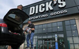Illustrative: A Dick's Sporting Goods shop in Paramus, New Jersey, May 18, 2020. (AP Photo/Seth Wenig, File)