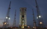 Illustrative: This photo released by the official website of the Iranian Defense Ministry on Thursday, Dec. 30, 2021, shows Simorgh, or "Phoenix," rocket prior to launch in an undisclosed location in Iran. (Iranian Defense Ministry via AP)